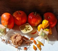 کیک کدو حلوایی لطفاً کپشن خوانده شود