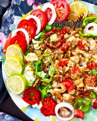 سالاد مرغ رژیمی