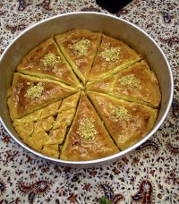 باقلوا با خمیر خونگی