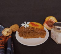 کیک موکا گردویی