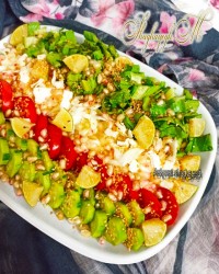 سالاد مخلوط رژیمی
