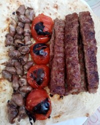 اینم از ناهار امروز من جای همه دوستان عزیز خالی ??