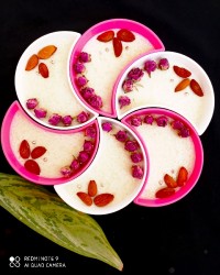 شیربرنج با خامه