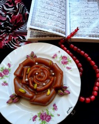 حلوا قالبی شیره انگور