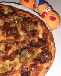 پیتزا قارچ وگوشت