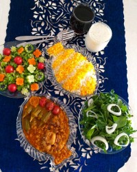 خورش قیمه بامیه