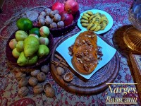 کدو حلوایی باعسل ودارچین