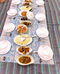 سفره مهمونی