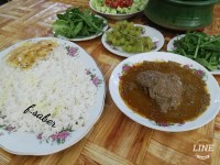 خورش فسنجان با مرغ (لطفا کپشن مطالعه شود)
