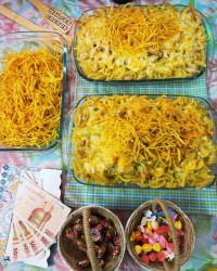 اسپاگتی با مرغ وسس آلفردو