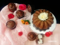 کیک سوپرایز نارگیلی