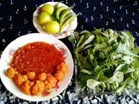 خوراک گل کلم باچرخکرده