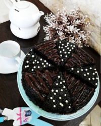 ڪیک خیس شڪلاتی