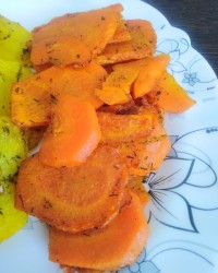 چیپس هویج نمکی