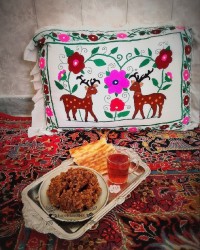 حلوای سرخ افغانستان حاج احسان نذر ماه صفر hajehsan