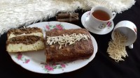 کیک پنبه ایی نسکافه ایی