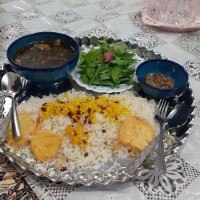 اینم ی شام عالی کنار عزیزان