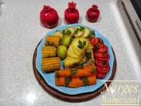 کاملا رژیمی همه بخارپز شده