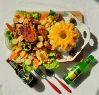 مرغ شکم پر گیلانی