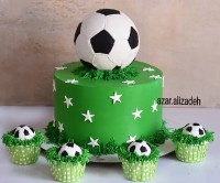 کیک فوتبالی