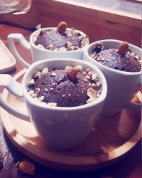 اولین کیک فنجونی من♡