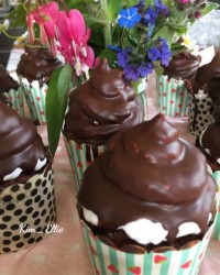 کاپ کیک بستنی زمستونی