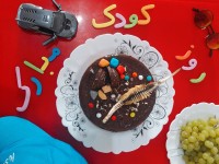 کیک روز کودک کیک ۱۲ قاشقی