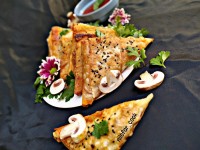 بورک گوشت با قارچ