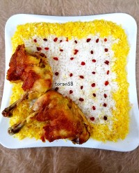 زرشک پلوبامرغ