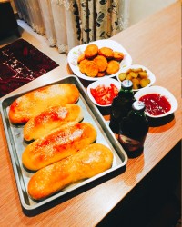 فلافل و باگت خونگی????