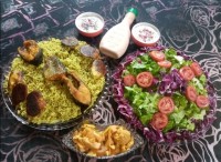 سبزی پلوباماهی