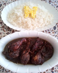 مرغ ترش (بدون روغن)