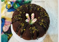 کیک ساده شکلاتی