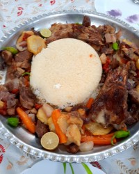 دنده کباب در فر
