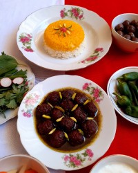 خورش داوود پاشا جاتون سبز بسیارخوشمزه