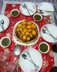 لوبیا پلو دسپخت عروس گلم