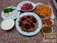 خب نوبتیم باشه ، نوبت دمی اسفناج با چغندره