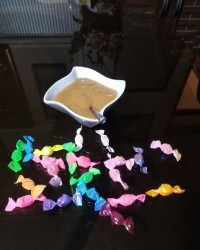 سس کارامل خونگی با شیر