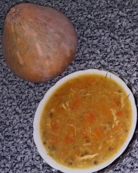 سوپ بلغور گندم کدو تنبل (حلوایی)