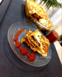 لازانیا ی گوشت و قارچ (. ❛ ᴗ ❛.)