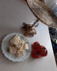 پنیر خونگی من مزش خیلی خوبه