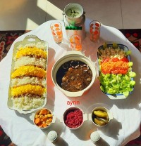 نهار جمعه خورش سبزی دلبر