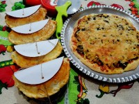 پیتزا پیراشکی مرغ