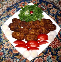کتلت شام ساده جاتون سبز همراهان گرامی