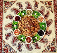 کلم پلو شیرازی اصیل