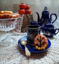 کاپ کیک کرمدار نارگیلی