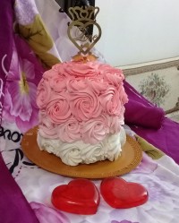 کیک سالگردازدواجمون