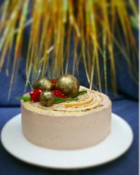 رولت کیک نسکافه ی