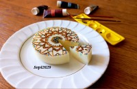 ژله با طرح ماندالا