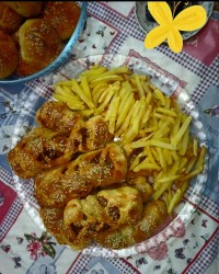 اشترودل گوشت و قارچ